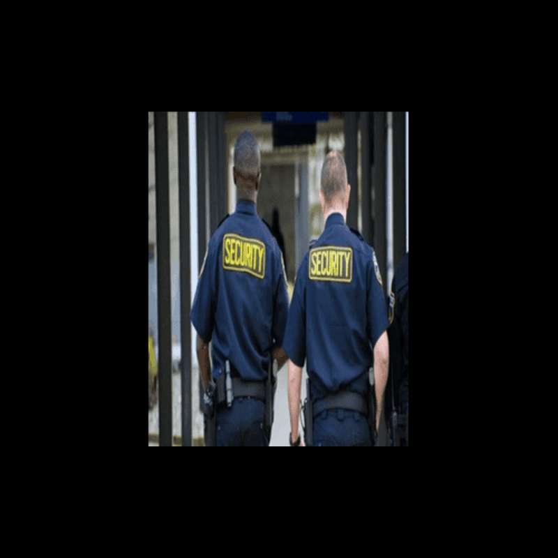 Armed Security Guard on Event Patrol